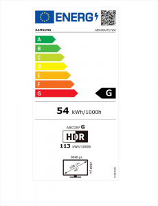 Samsung UE43CU7172UXXH 43" 4K UHD Smart LED TV